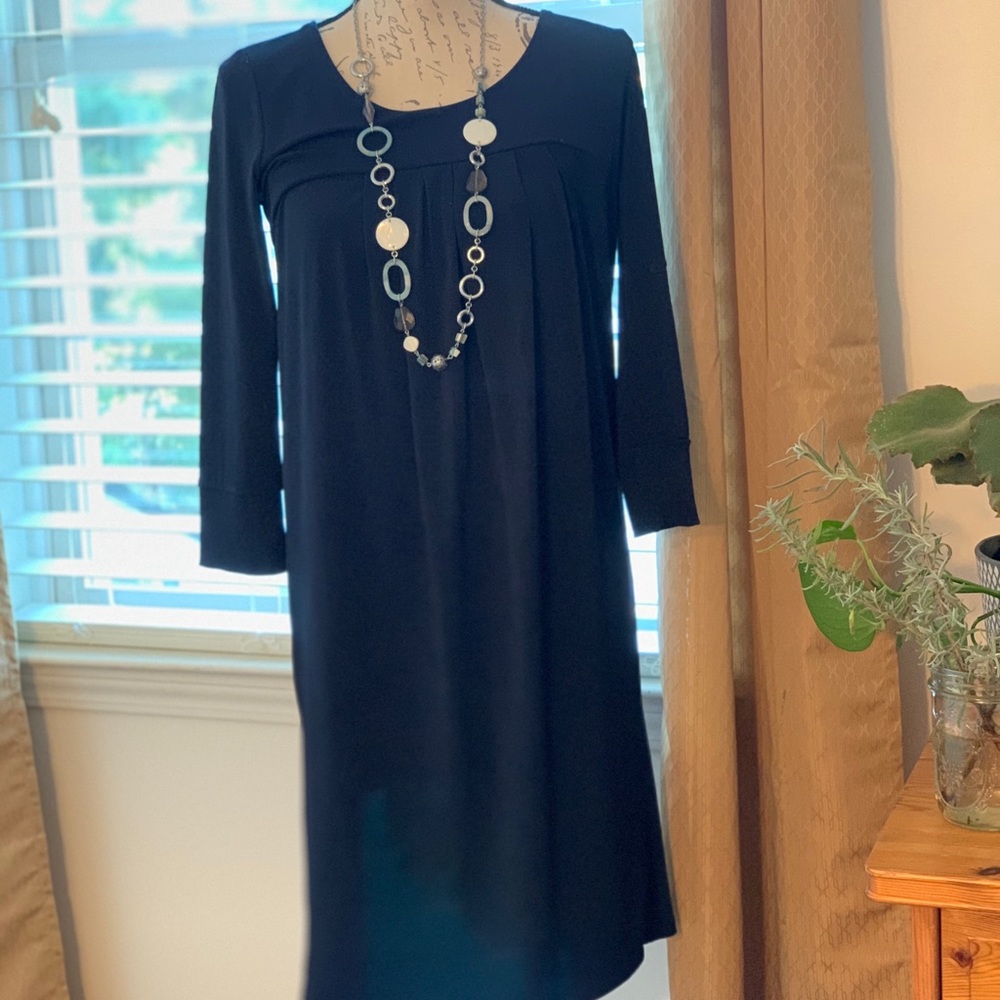 New York and Company Navy Dress